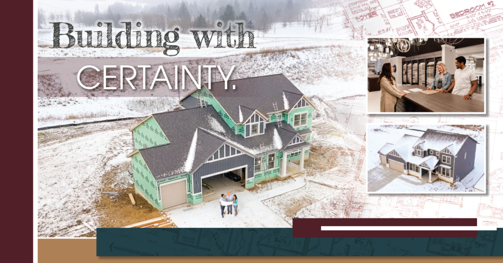 With JTB Homes, you can build with certainty when purchasing new home construction in West Michigan.